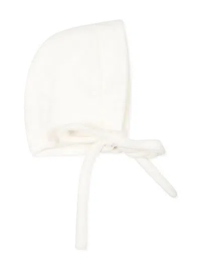 La Stupenderia Babies' Cotton Bonnet In White