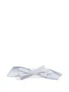 La Stupenderia Cotton Bow In Gray