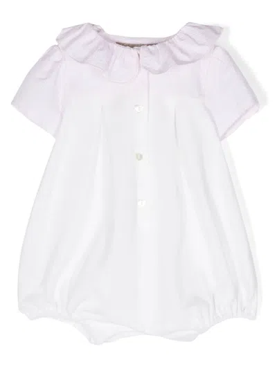 La Stupenderia Babies' Panelled-design Body In White