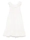 La Stupenderia Floral-print Dress In White