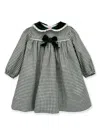 La Stupenderia Gingham-check Dress In Green