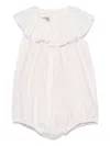 La Stupenderia Gingham-pattern Body In Pink