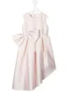 La Stupenderia High-low Hem Dress In Pink