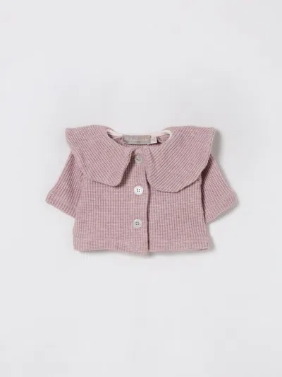 La Stupenderia Babies' Sweater  Kids Color White In Pink