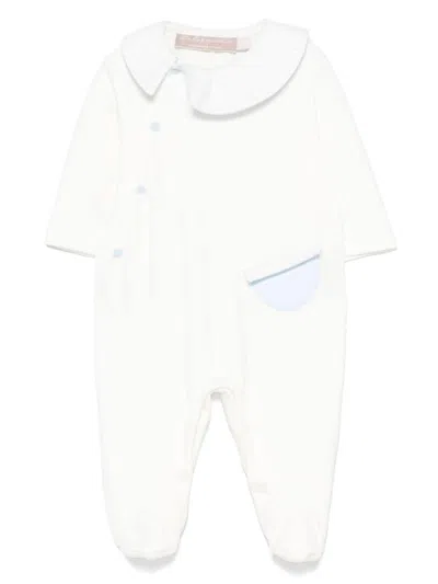 La Stupenderia Babies' Jersey Pajamas In White