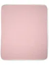 La Stupenderia Lace-trim Blanket In Pink
