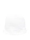 La Stupenderia Linen Hats In White
