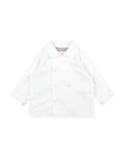 La Stupenderia Babies'  Newborn Boy Shirt White Size 3 Cotton