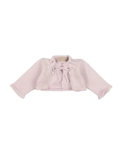La Stupenderia Babies'  Newborn Girl Cardigan Light Pink Size 3 Cashmere