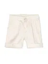 La Stupenderia Pinched Tailored Shorts In Neutrals