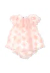 La Stupenderia Pink Dress For Baby Girl In Pink
