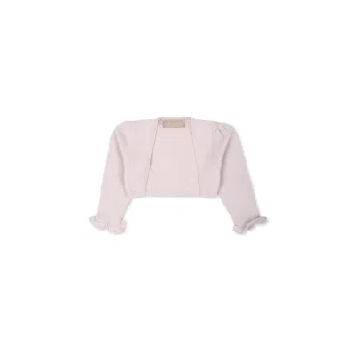 La Stupenderia Pink Shrug For Baby Girl