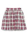 La Stupenderia Red Skirt For Girl In Red