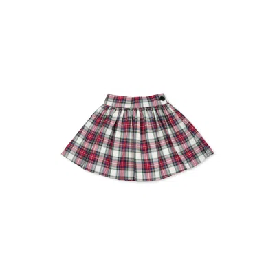 La Stupenderia Red Skirt For Baby Girl