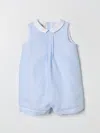 La Stupenderia Romper  Kids Color Gnawed Blue In Gnawed Blue