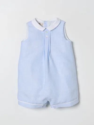 La Stupenderia Babies' Romper  Kids Color Gnawed Blue