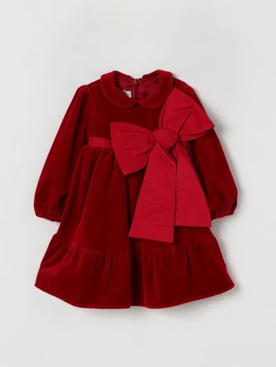 La Stupenderia Babies' Romper  Kids Color White In Red