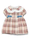 La Stupenderia Scottish Dress In Brown