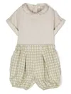 La Stupenderia Short-sleeve Shorts Set In Green