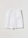 La Stupenderia Kurze Hose  Kinder Farbe Weiss In White
