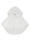 La Stupenderia Silk Cape In White
