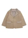 La Stupenderia Single-breasted Jacket In Beige