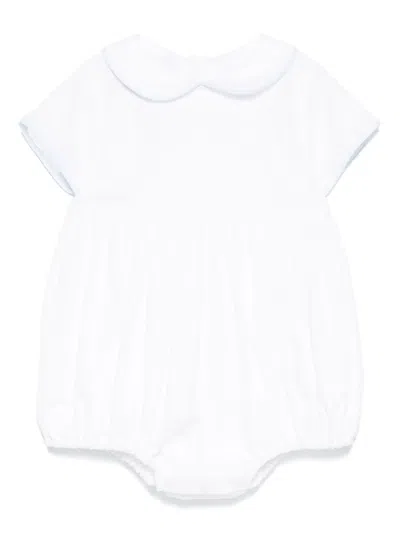 La Stupenderia Babies' Stripe-trim Shorties In White