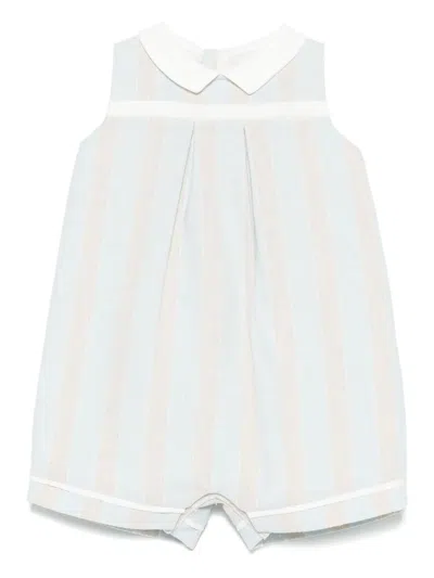 La Stupenderia Babies' Striped Shorties In Blue