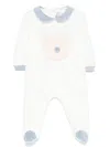 La Stupenderia Teddy Bear-motif Pajamas In White