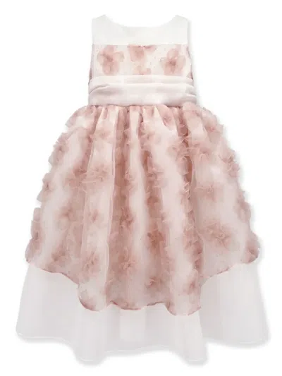 La Stupenderia Kids' Tulle Dress In Pink