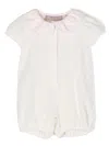 La Stupenderia Peter Pan-collar Knitted Body In Pink