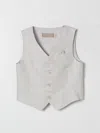 La Stupenderia Waistcoat  Kids Color Grey In Grey
