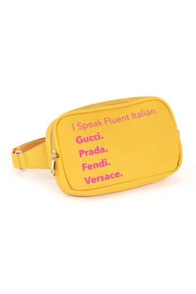 La Trading Co Fluent Italian Franny Fanny In Lemon In Yellow