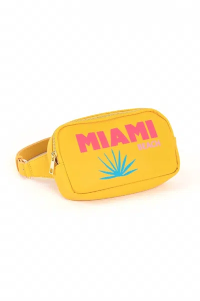 La Trading Co Women's Franny Fanny Pack Miami Bag In Lemon Yellow