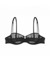 La Tribeau Women's Black Come Over Bra In Black