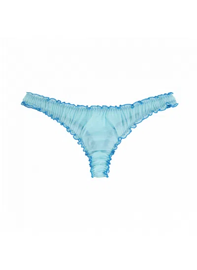 La Tribeau Women's Blue I'm Your Venus Thong
