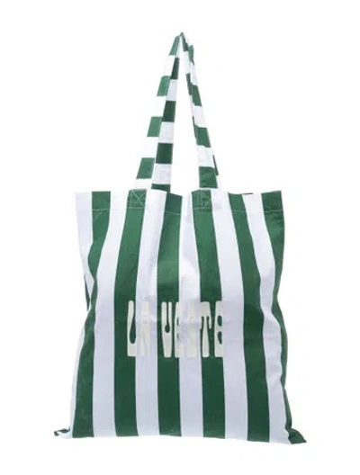 Pre-owned La Veste Canvas Tote In Blue
