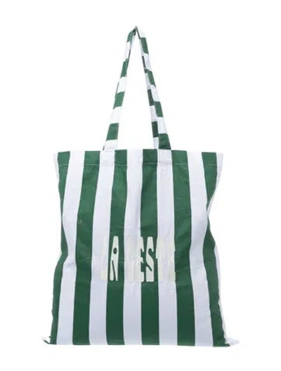 Pre-owned La Veste Canvas Tote In Blue