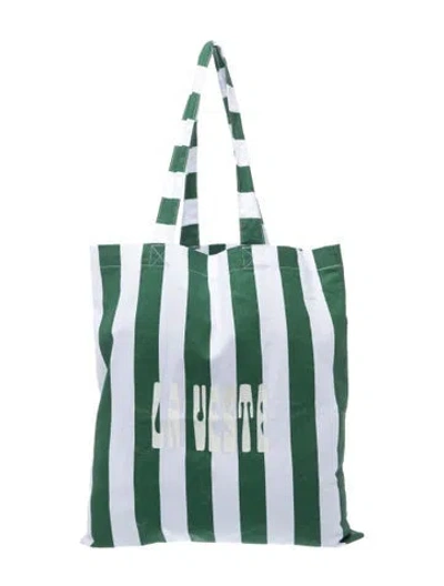 Pre-owned La Veste Canvas Tote In Blue