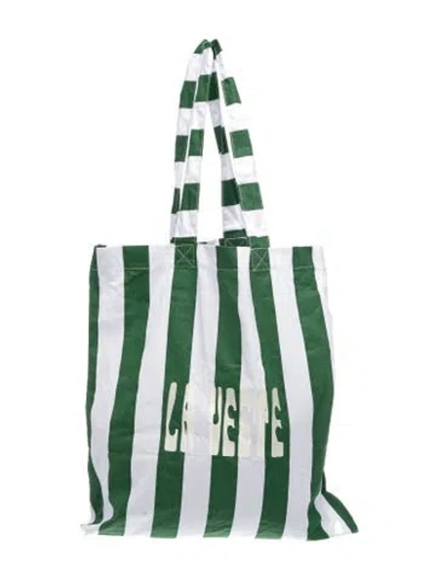 Pre-owned La Veste Canvas Tote In Multi