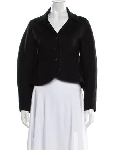 Pre-owned La Veste Coat In Black