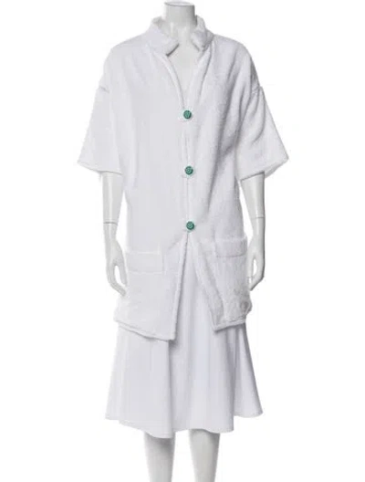 Pre-owned La Veste Cover-up W/ Tags In White