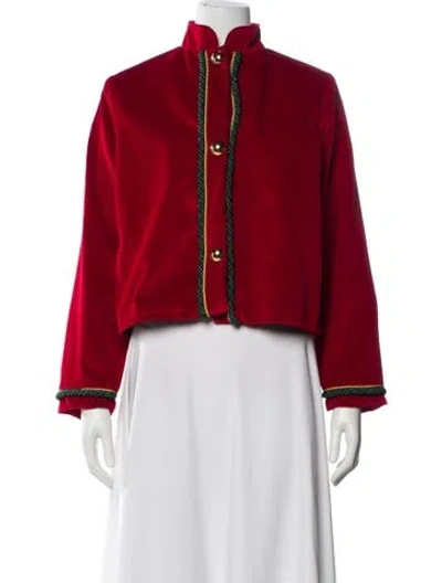 Pre-owned La Veste Evening Jacket In Red
