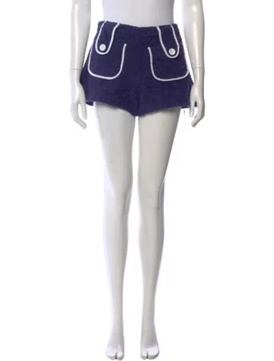 Pre-owned La Veste Mini Shorts In Blue
