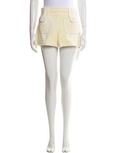 Pre-owned La Veste Mini Shorts In Neutral