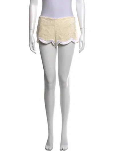 Pre-owned La Veste Mini Shorts In Neutrals
