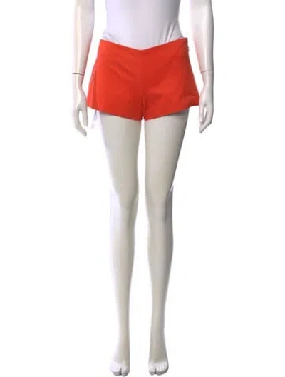 Pre-owned La Veste Mini Shorts In Orange