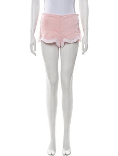 Pre-owned La Veste Mini Shorts In Pink
