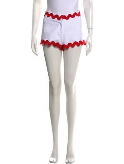 Pre-owned La Veste Mini Shorts In White