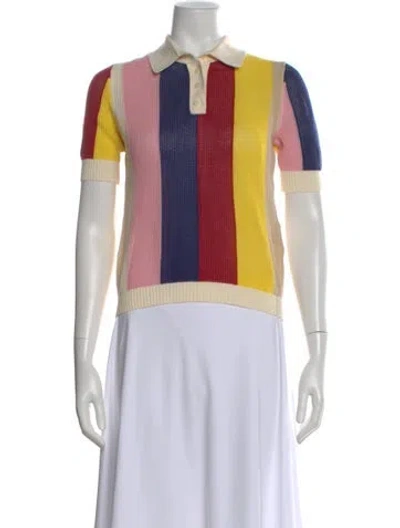 Pre-owned La Veste Striped Sweater W/ Tags In Multi